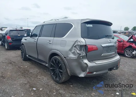 2012 Infiniti Qx56 from USA, damaged, VIN JN8AZ2NF7C9515133